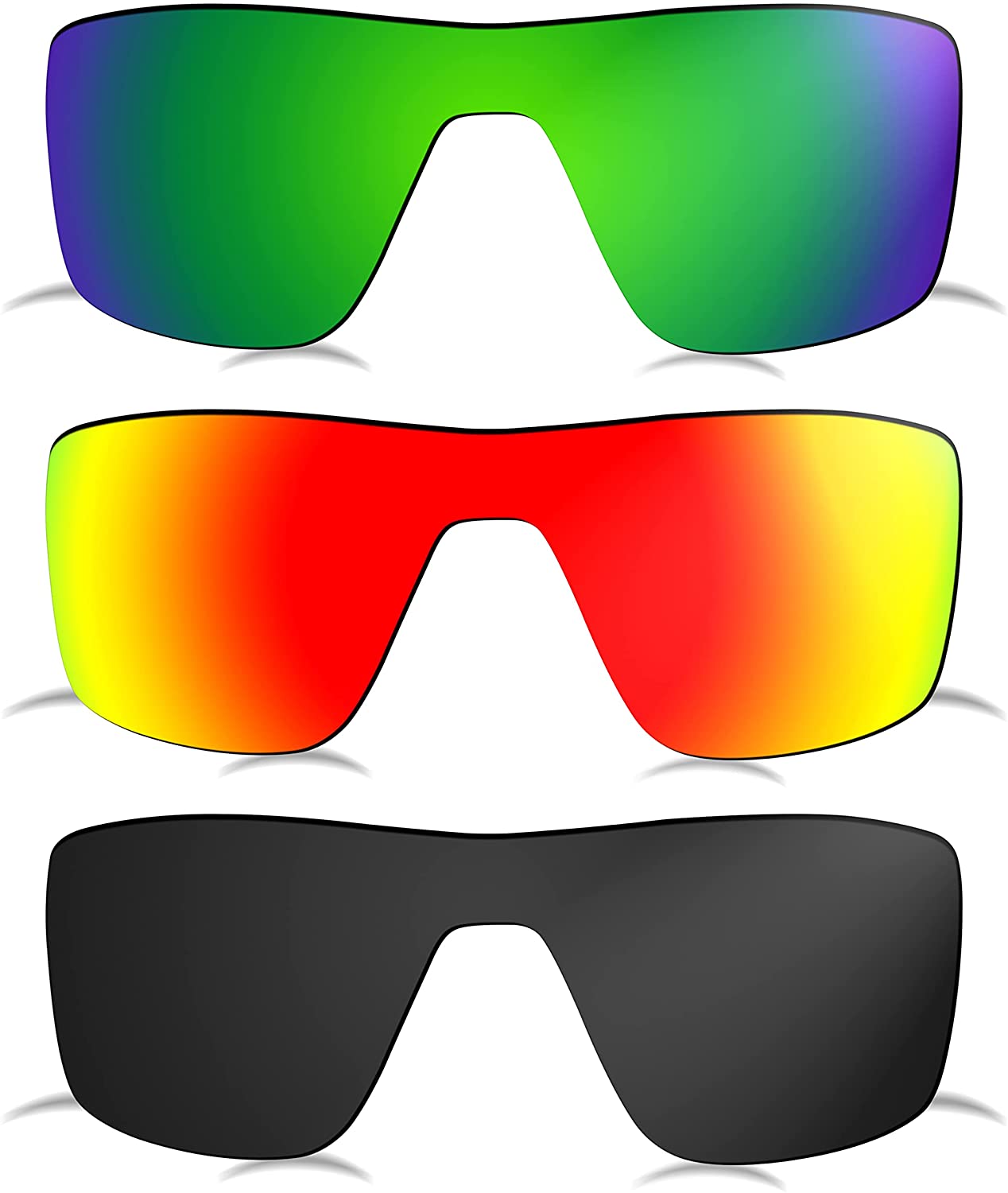 Prizo Polarized Replacement Lenses for Oakley Ridgeline Sunglasses OO9419 - MultiOptions