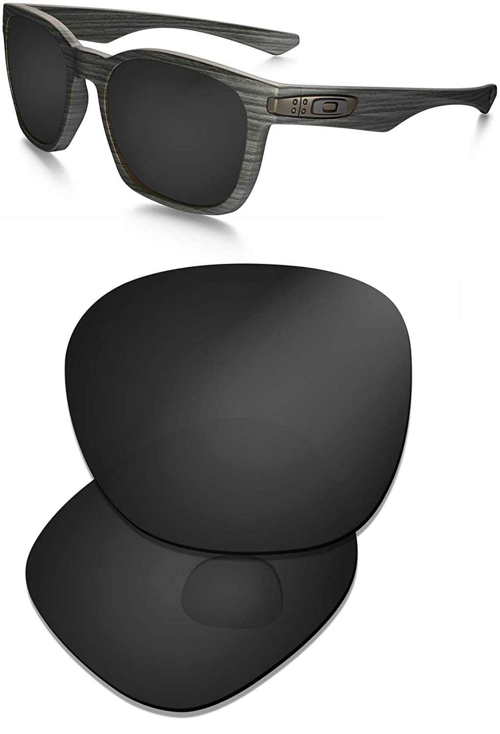 Prizo Polarized Replacement Lenses for Oakley Garage Rock Sunglasses OO9175