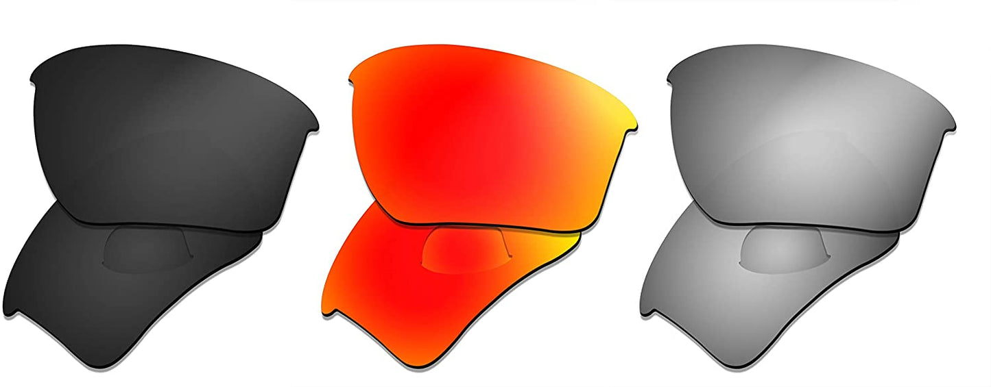 Prizo Polarized Replacement Lenses for Oakley Half Jacket 2.0 XL Sunglasses