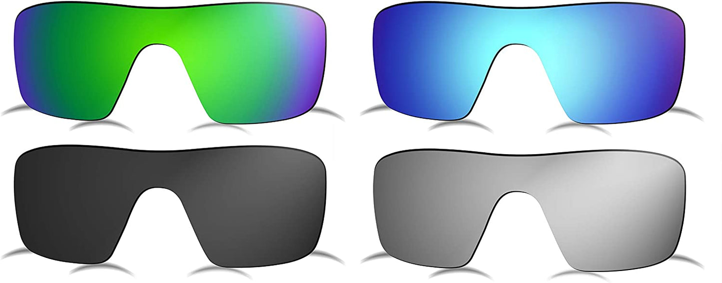 Prizo Polarized Replacement Lenses for Oakley Straightback Sunglasses - Multi Options