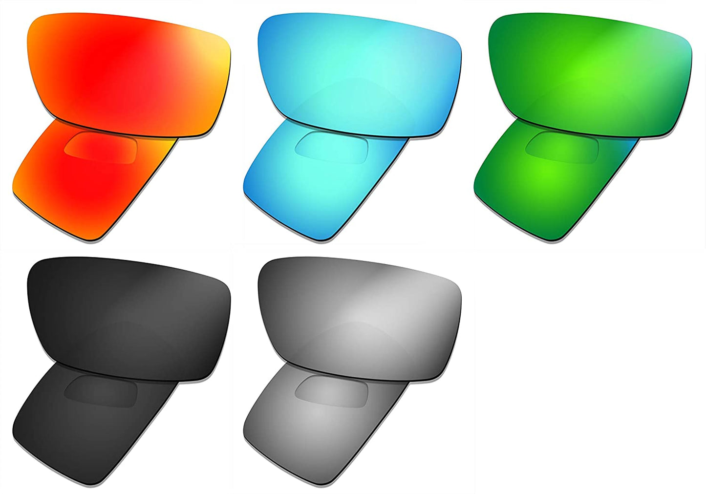 Prizo Polarized Replacement Lenses for Oakley Gascan Sunglasses - Multi Options