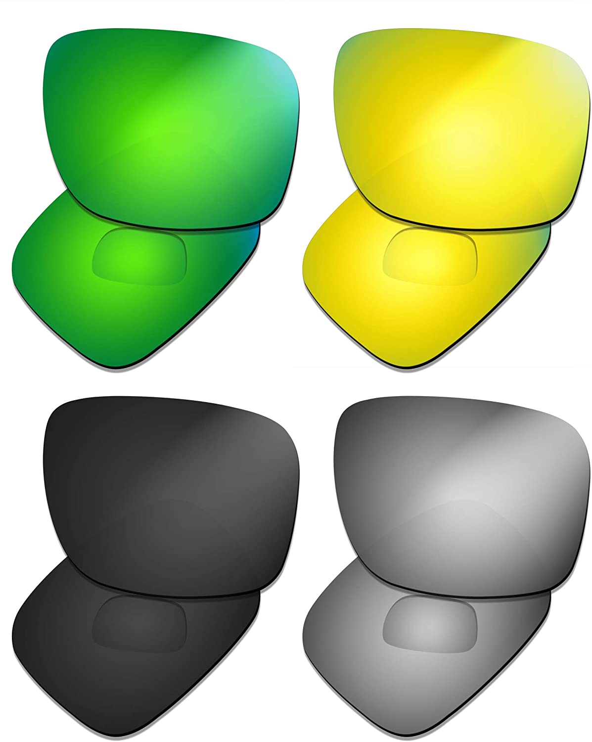Prizo Polarized Replacement Lenses for Oakley Holbrook Sunglasses - Multi Options
