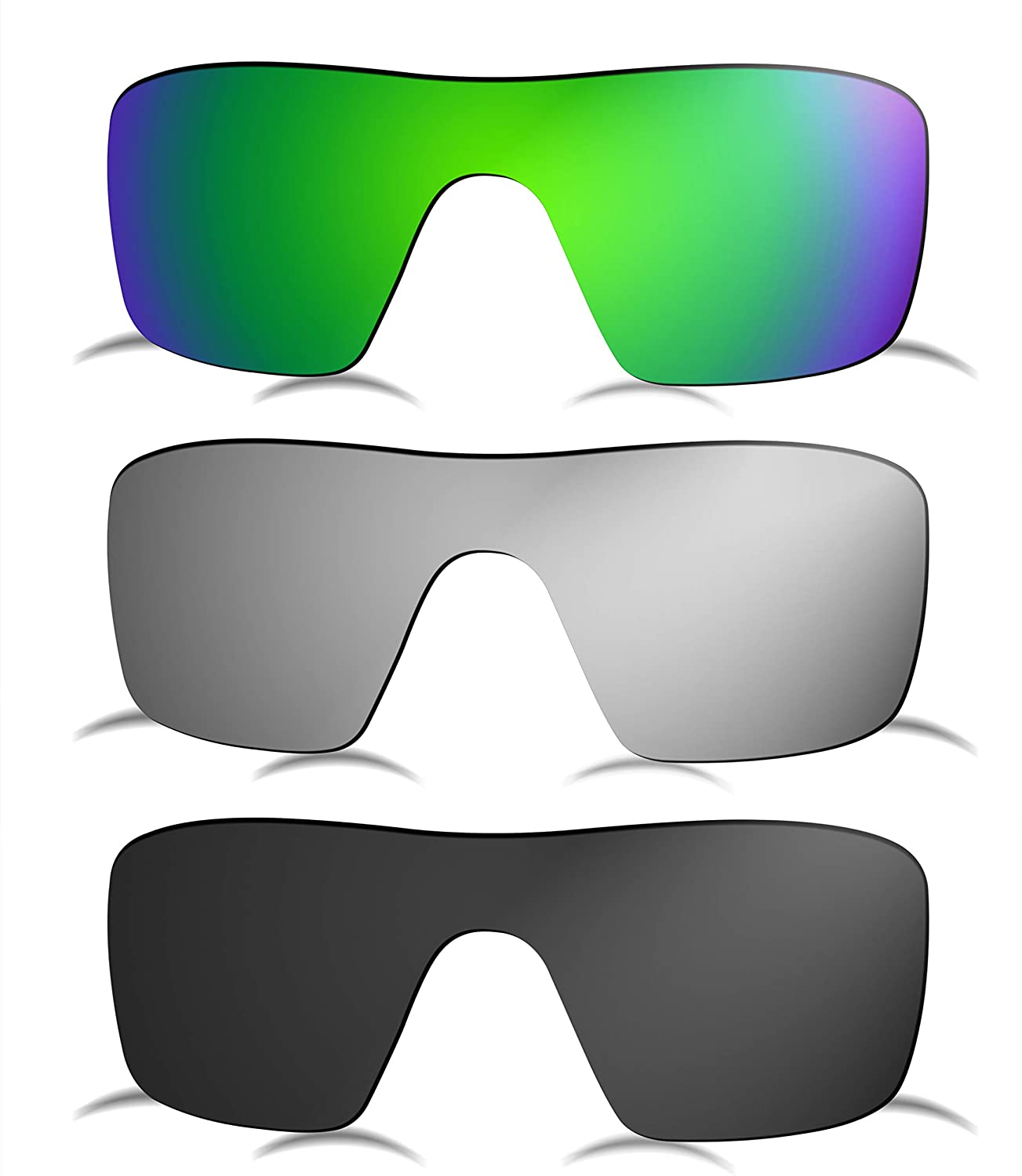 Prizo Polarized Replacement Lenses for Oakley Straightback Sunglasses - Multi Options