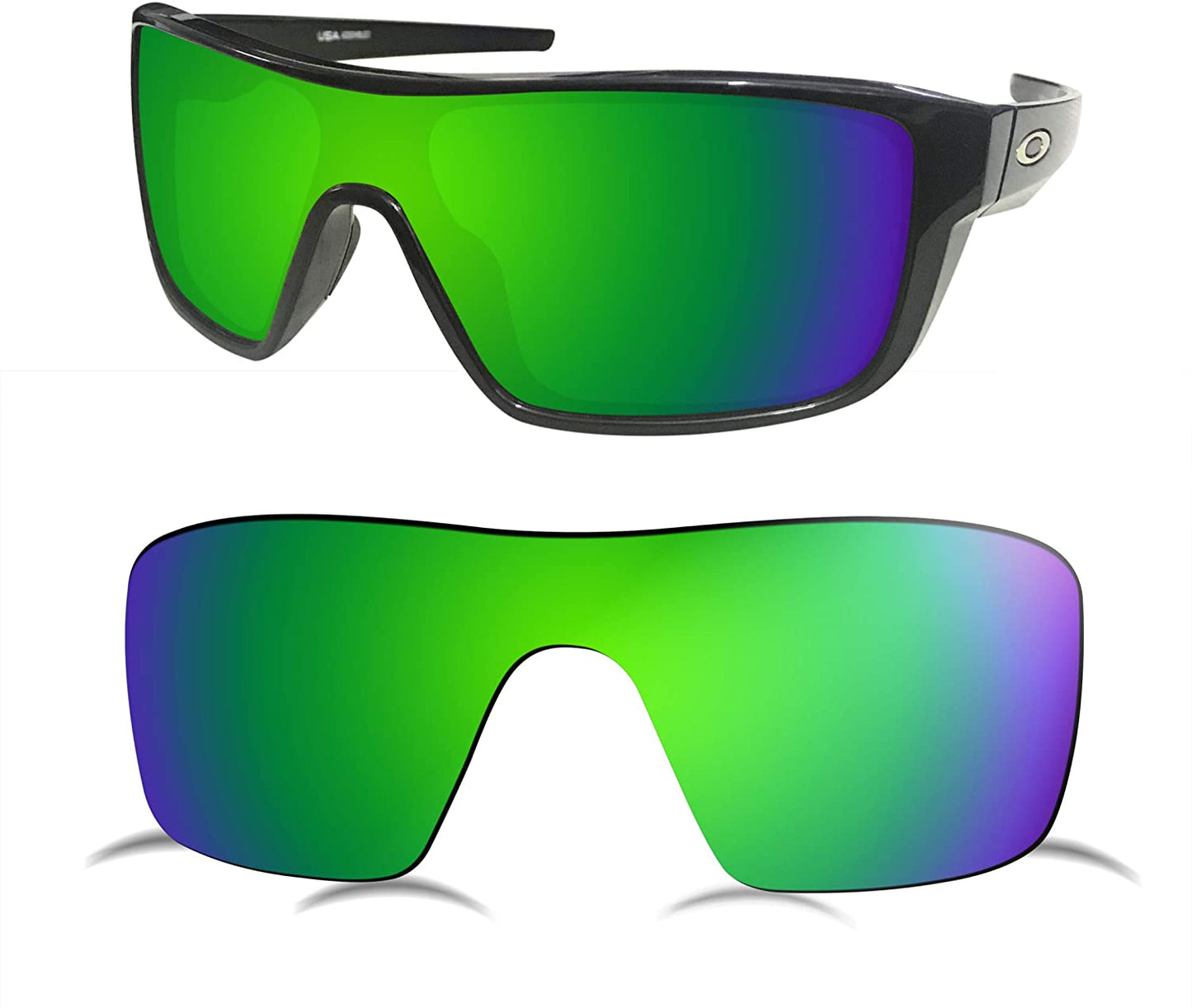 Prizo Polarized Replacement Lenses for Oakley Straightback Sunglasses OO9411