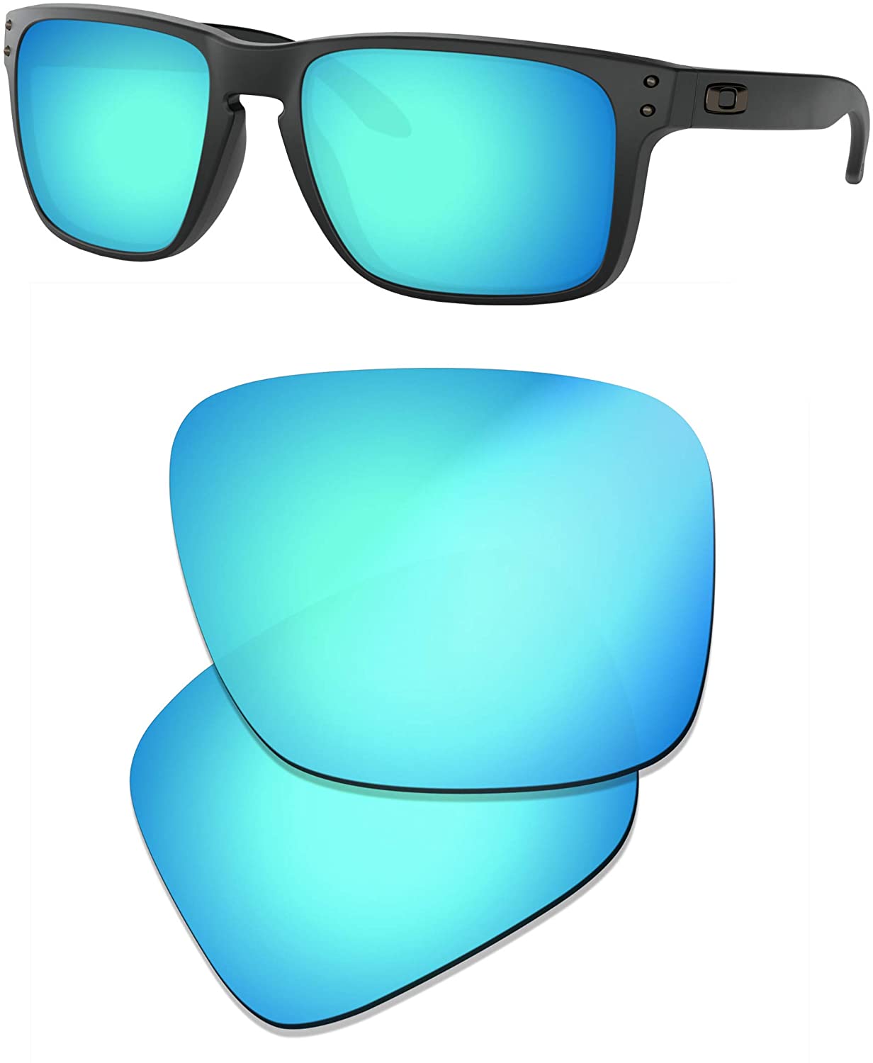 Prizo Polarized Replacement Lenses for Oakley Holbrook XL Sunglasses - Multi Options