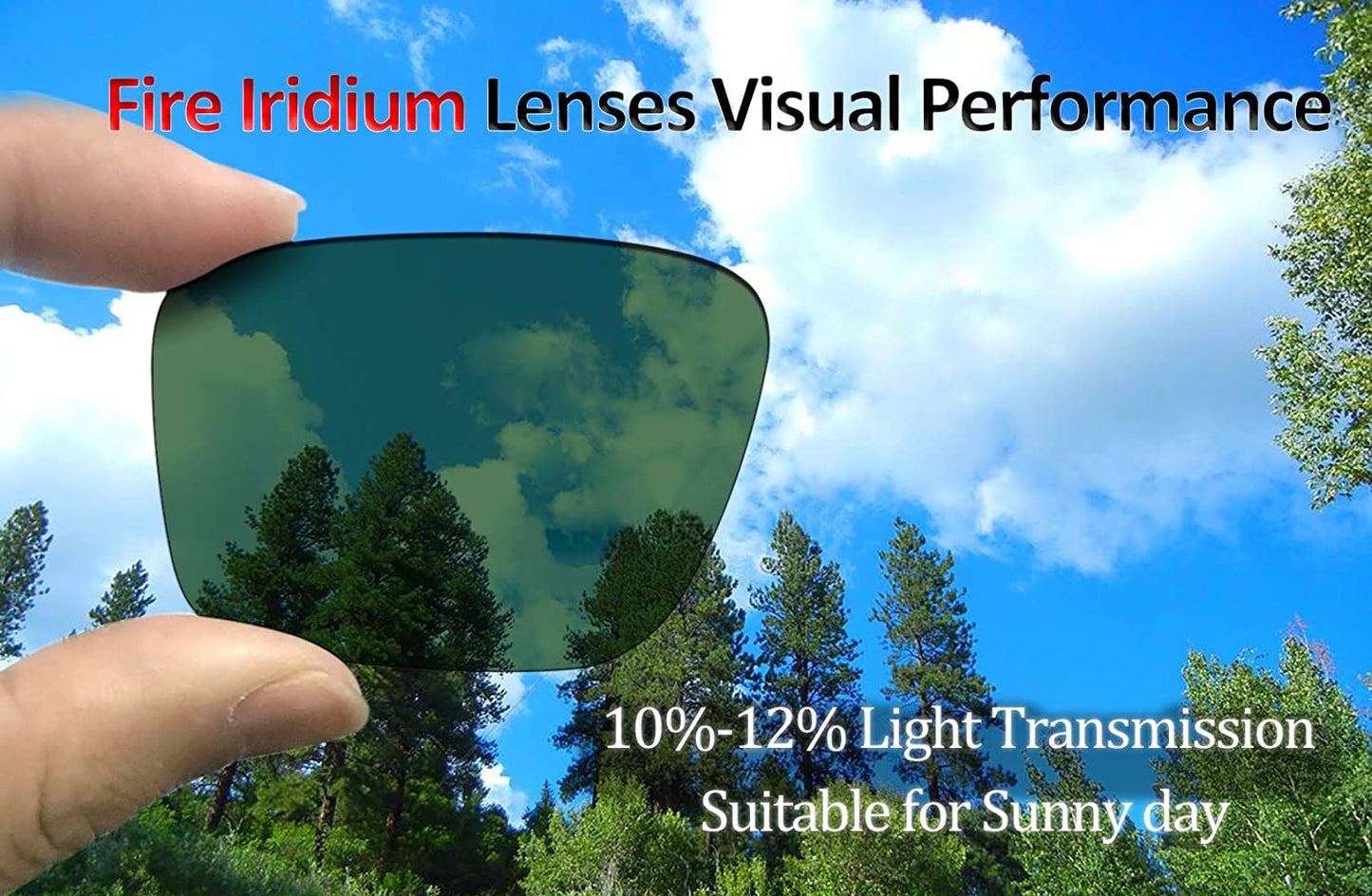 Prizo Polarized Replacement Lenses for Oakley Monster Dog Sunglasses