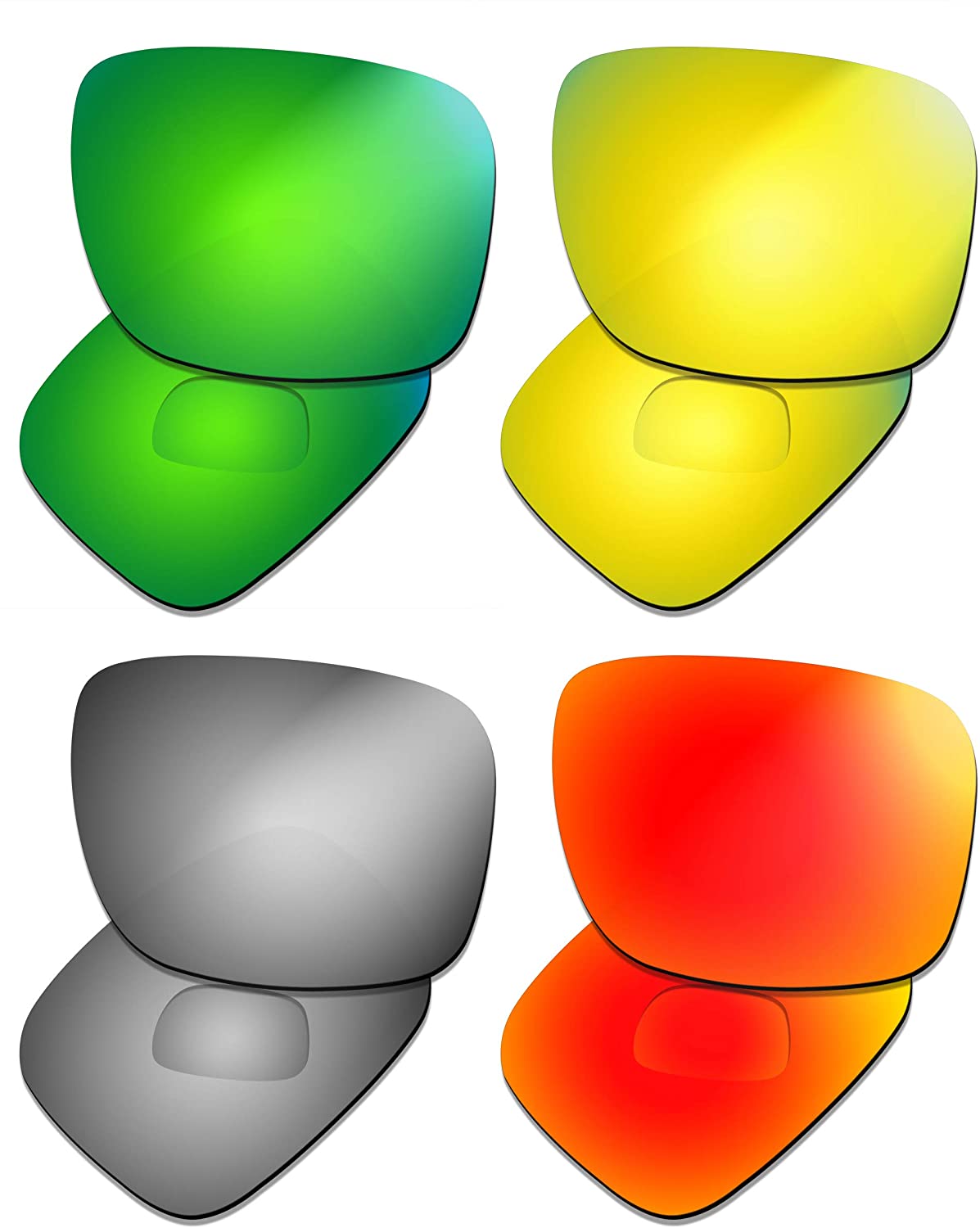Prizo Polarized Replacement Lenses for Oakley Holbrook Sunglasses - Multi Options