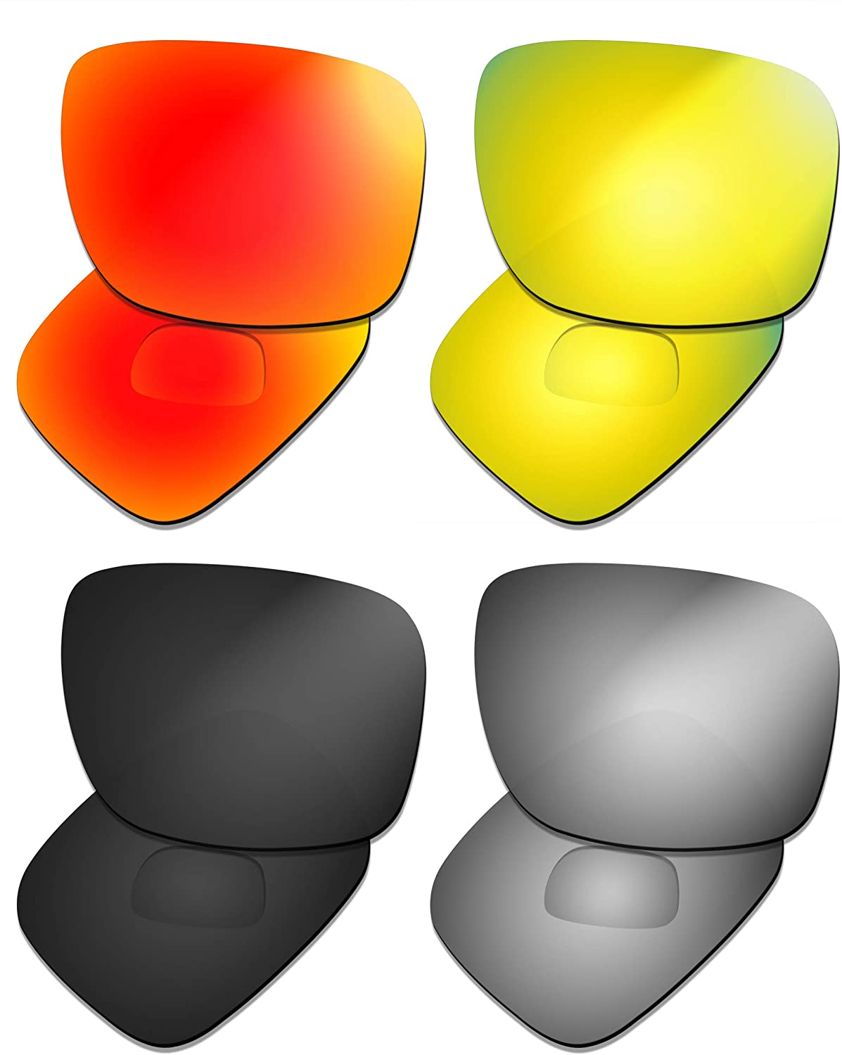 Prizo Polarized Replacement Lenses for Oakley Holbrook Sunglasses - Multi Options