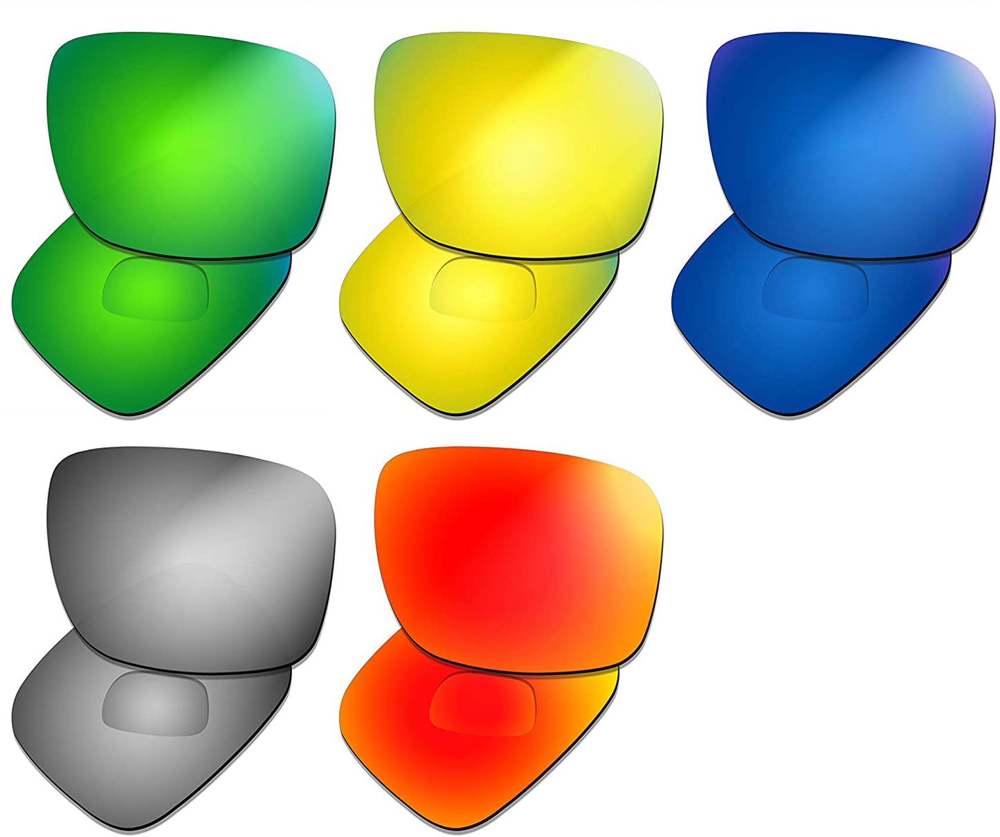 Prizo Polarized Replacement Lenses for Oakley Holbrook Sunglasses - Multi Options
