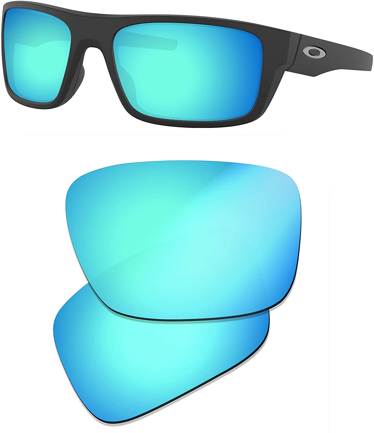 Prizo Polarized Replacement Lenses for Oakley Drop Point Sunglasses - Multi Options