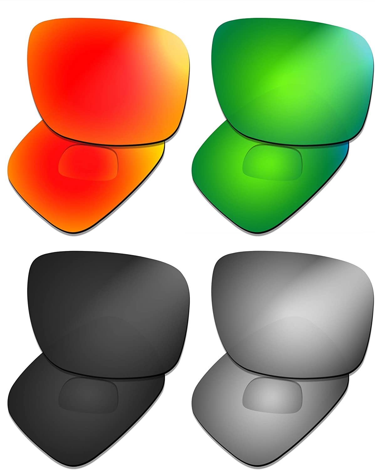 Prizo Polarized Replacement Lenses for Oakley Holbrook Sunglasses - Multi Options