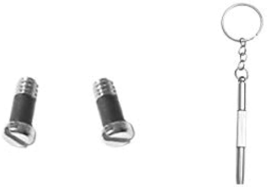 Replacement Sunglass Screw Compatible for RayBan RB2132 Wayfarer Sunglasses,with Screw Driver Golden