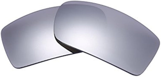 NicelyFit Polarized Replacement Lenses for Oakley Gascan Sunglasses (Titanium Mirror)