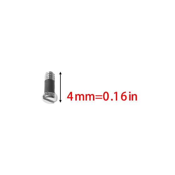 Replacement Sunglass Screw Compatible for RayBan RB2132 Wayfarer Sunglasses,with Screw Driver Golden