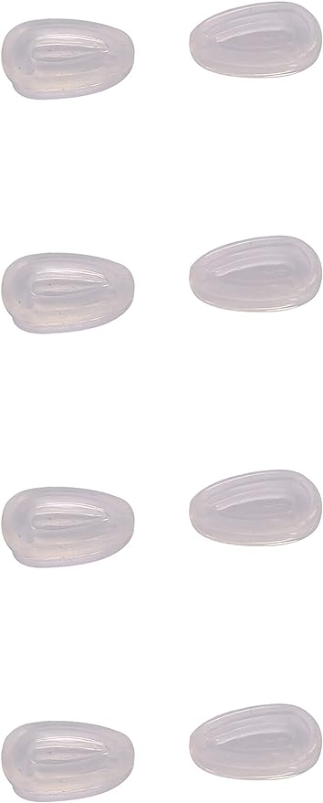 NicelyFit Clear Nose Pads for Oakley Eyeglass Frames OX3122 Tincan Tinfoil Tailpin Caveat Feedback etc.