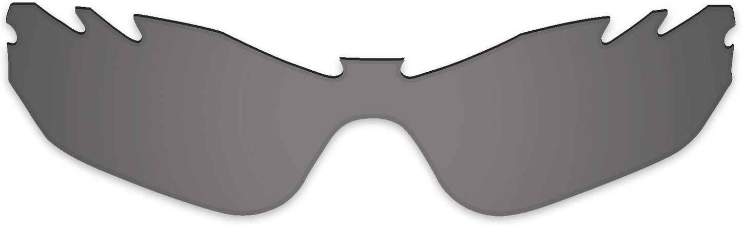 Replacement Lenses for Oakley Radar Edge Vented Sunglass - Polarized Black