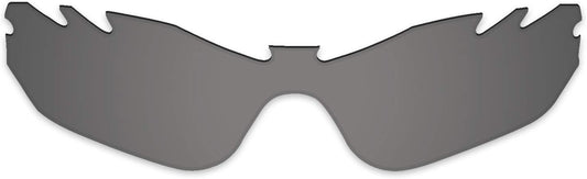 Replacement Lenses for Oakley Radar Edge Vented Sunglass - Polarized Black