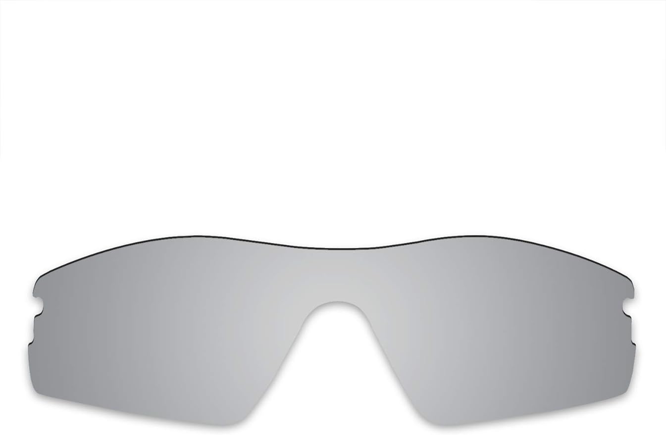 Replacement Lenses for Oakley Radar Pitch Sunglass - Polarized Titanium