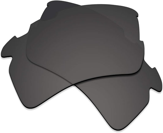 Replacement Lenses for Oakley Flak 2.0 XL Vented Sunglass - Polarized Black