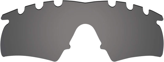 Flugger Replacement Lenses for Oakley M Frame Hybrid Vented Sunglass - Polarized Black