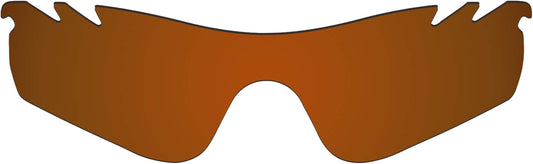 Replacement Lenses for Oakley RadarLock Path Vented Sunglass - Polarized Brown