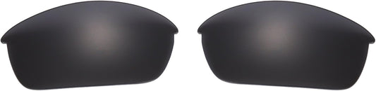 NicelyFit Polarized Replacement Lenses for Oakley Bottlecap Sunglasses Glass Frame (Black)