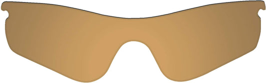 Flugger Replacement Lenses for Oakley RadarLock Path Sunglass - Polarized Bronze Gold