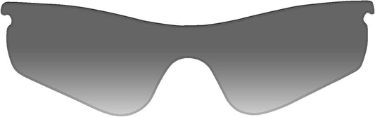 Flugger Replacement Lenses for Oakley RadarLock Path Sunglass - Polarized Grey Gradient