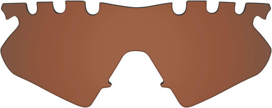 Flugger Replacement Lenses for Oakley M Frame Heater Vented Sunglass - Polarized Brown