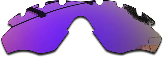 SEEABLE Premium Polarized Mirror Replacement Lenses for Oakley M2 Frame Vented OO9212 Sunglasses - Violet Mirror