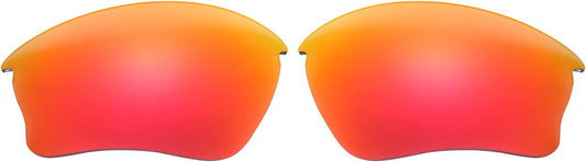 NicelyFit Polarized Replacement Lenses for Oakley Half Jacket XLJ Sunglasses (Fire Red Mirror)