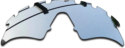 SEEABLE Premium Polarized Mirror Replacement Lenses for Oakley M Frame Sweep Vented Sunglasses - Silver Mirror