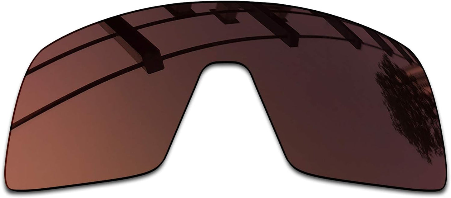 SEEABLE Premium Polarized Mirror Replacement Lenses & Nose Piece for Oakley Sutro OO9406 Sunglasses