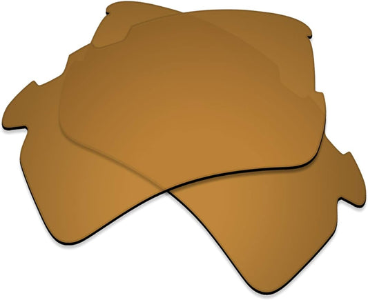 Replacement Lenses for Oakley Flak 2.0 XL Vented Sunglass - Polarized Bronze Gold