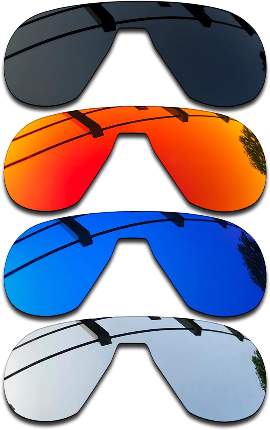 SEEABLE Premium Polarized Mirror Replacement Lenses for Oakley CMDN OO9467 Sunglasses