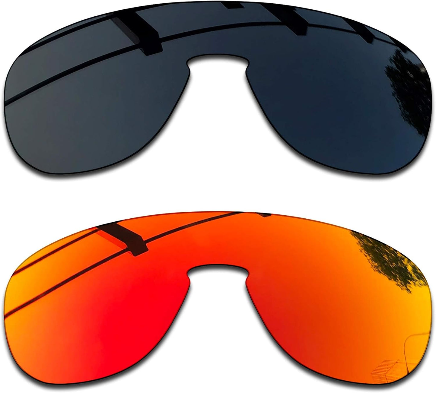 SEEABLE Premium Polarized Mirror Replacement Lenses for Oakley Trillbe OO9318 Sunglasses