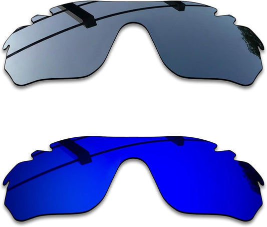 SEEABLE Premium Polarized Mirror Replacement Lenses for Oakley RadarLock Edge Vented OO9183 Sunglasses