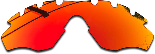 SEEABLE Premium Polarized Mirror Replacement Lenses for Oakley M2 Frame Vented OO9212 Sunglasses - Fire Orange Mirror