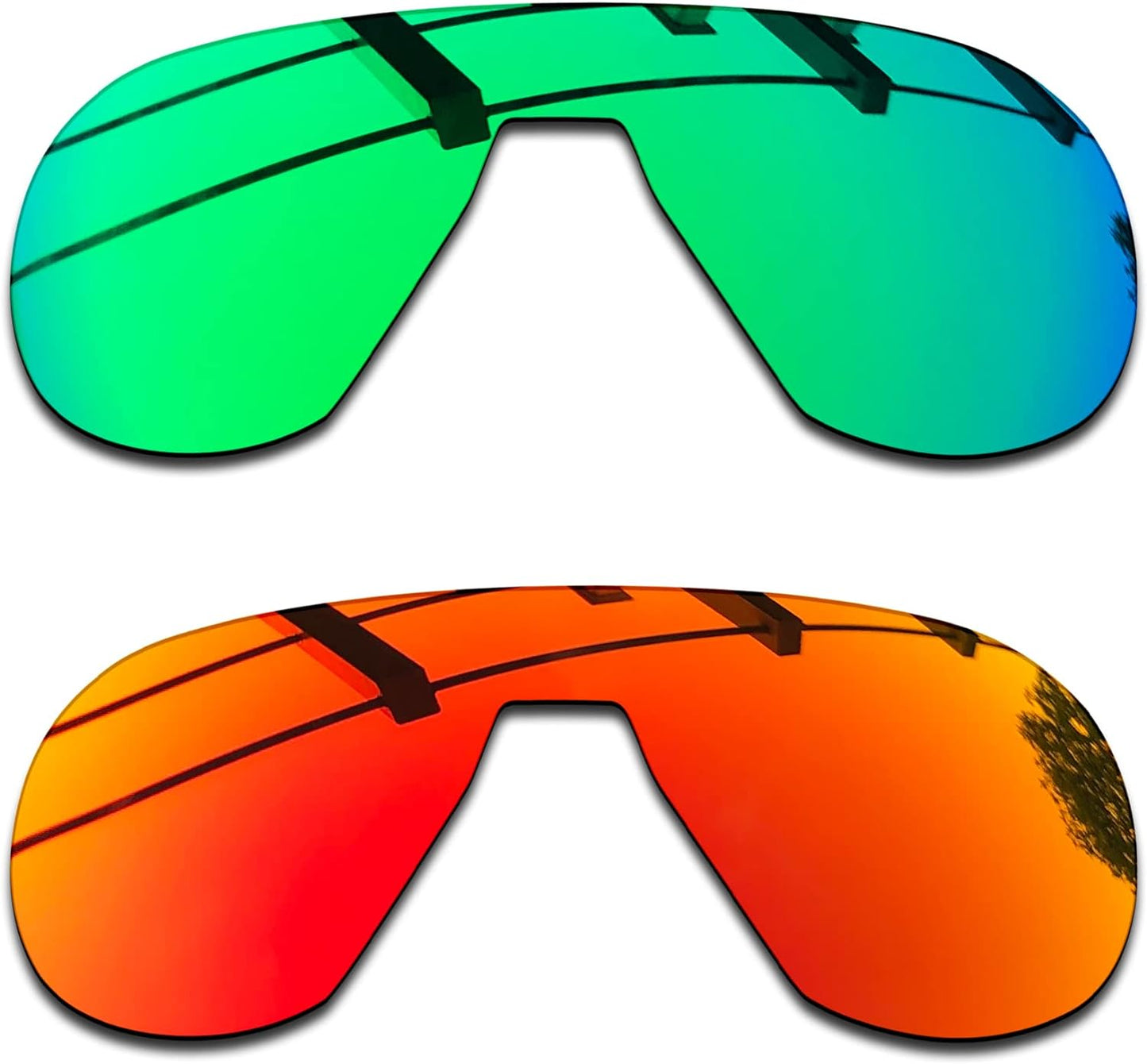 SEEABLE Premium Polarized Mirror Replacement Lenses for Oakley CMDN OO9467 Sunglasses