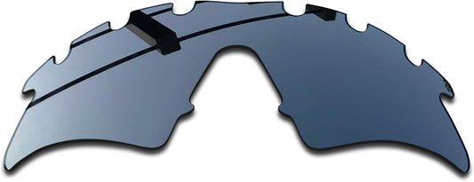 SEEABLE Premium Polarized Mirror Replacement Lenses for Oakley M Frame Sweep Vented Sunglasses - Black Chrome Mirror