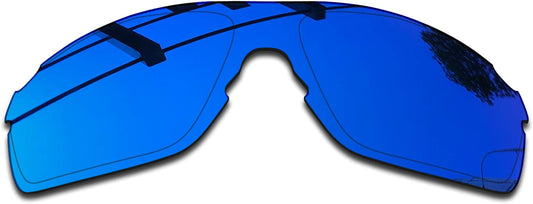 SEEABLE Premium Polarized Mirror Replacement Lenses for Oakley EV Zero Pitch OO9383 Sunglasses - Blue Mirror
