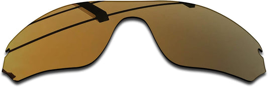 SEEABLE Premium Polarized Mirror Replacement Lenses for Oakley Radar Edge OO9184 Sunglasses - Bronze Mirror