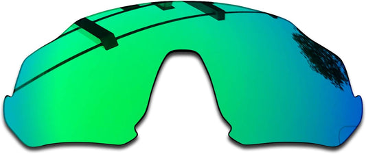 SEEABLE Premium Polarized Mirror Replacement Lenses & Rubber Kit for Oakley Flight Jacket OO9401 Sunglasses