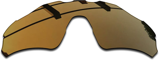 SEEABLE Premium Polarized Mirror Replacement Lenses for Oakley Radar EV Path OO9208 Sunglasses - Bronze Mirror