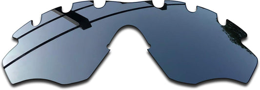 SEEABLE Premium Polarized Mirror Replacement Lenses for Oakley M2 Frame Vented OO9212 Sunglasses - Black Chrome Mirror