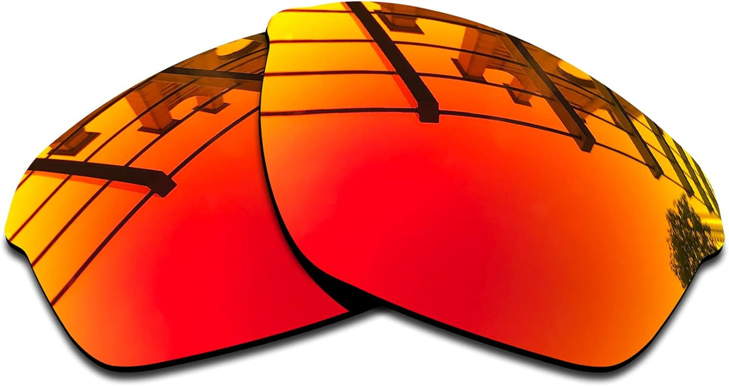 SEEABLE Premium Polarized Mirror Replacement Lenses for Oakley Half Wire XL Sunglasses