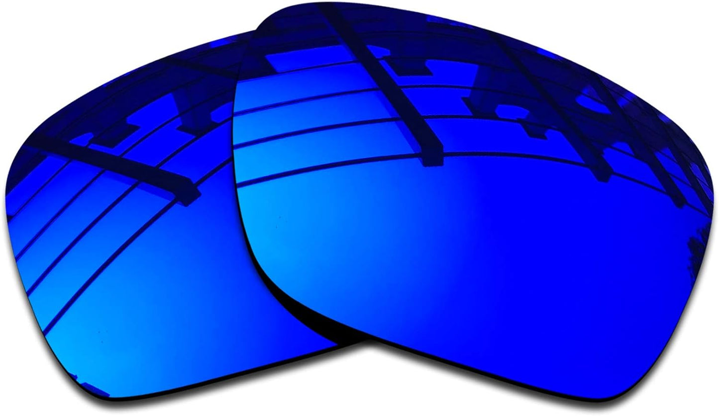 SEEABLE Premium Polarized Mirror Replacement Lenses & Rubber Kit for Oakley Jawbone Sunglasses