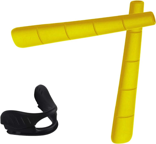 Black Nosepieces and Yellow Earsocks for Oakley SI Ballistic M Frame 2.0 Sunglass