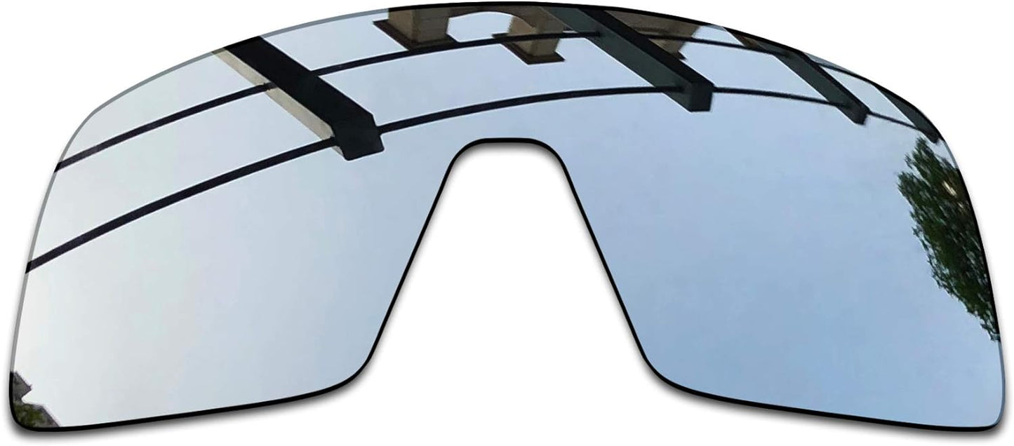 SEEABLE Premium Polarized Mirror Replacement Lenses & Nose Piece for Oakley Sutro OO9406 Sunglasses