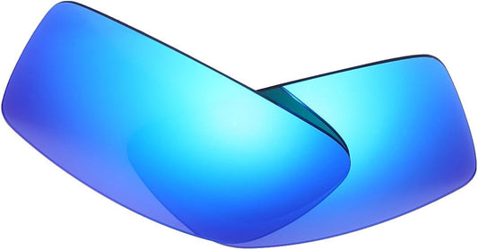 NicelyFit Polarized Replacement Lenses for Oakley Gascan Sunglasses (Ice Blue Mirror)